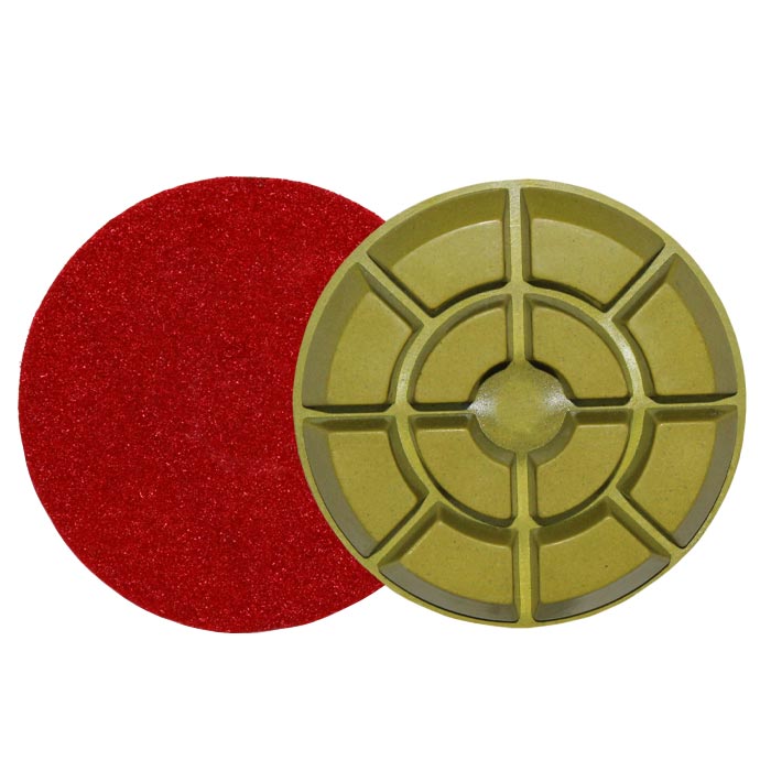 แผ่นขัดคอนกรีต HG-088-4A RESIN DIMOND POLISHING PAD